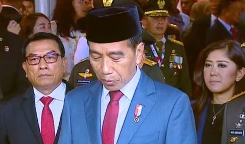 Jokowi mengatakan, jika pada tahun 2022 Prabowo sudah menerima anugerah Bintang Yudha Dharma Utama.