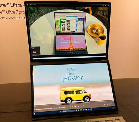 Asus Zenbook Duo Dual Screen Laptop Officially Available in Indonesia, What are the Features?