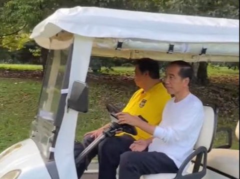 Not Denying, Here's Jokowi's Response when Asked about Joining Golkar Party