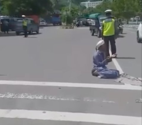 Viral Pria Ini Kesal Kena Tilang, Doakan Polisi di Tengah Jalan