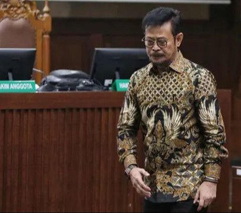 Eks Menteri Pertanian (Mentan) Syahrul yasin Limpo (SYL) menjalani sidang perdana kasus dugaan korupsi di Kementerian Pertanian di Pengadilan Tipikor, Jakarta, Rabu (28/2/2024). Dalam sidang tersebut, SYL didakwa telah melakukan pemerasan terhadap anak buahnya sebesar Rp44,5 miliar selama periode 2020-2023.