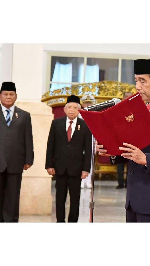 Sempat Viral di Medsos, Ini Perbedaan Pin yang Dipakai Presiden Jokowi dan Prabowo
