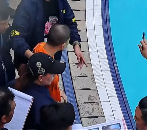 Yudha Arfandi undergoes reconstruction, the extended family brings a large banner to the swimming pool location: 'God Will Help You'