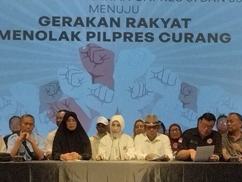 Relawan AMIN dan Ganjar-Mahfud Berkumpul Tolak Hasil Pilpres, Minta DPR Lengserkan Jokowi