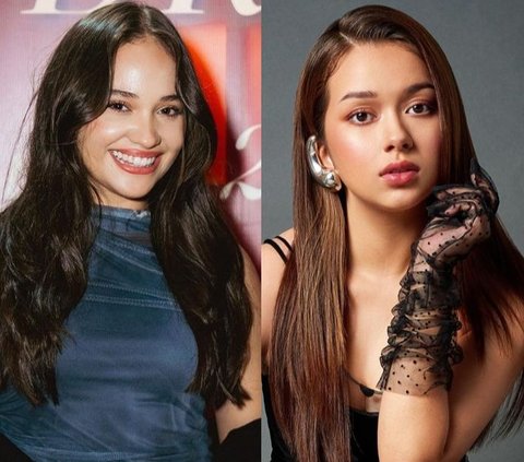 10 Beautiful Face-off between Rebecca Klopper and Aurora Ribero, Rumored to be Fadly Faisal's New Girlfriend, Both are Foreigners!