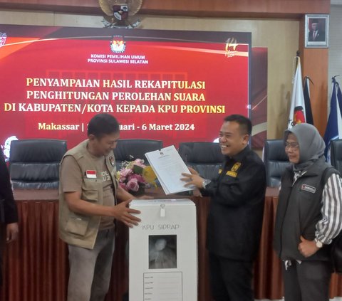 KPU Sidrap Rampungkan Rekapitulasi Pemilu 2024, Prabowo-Gibran dan NasDem Raih Suara Tertinggi