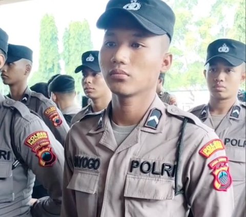 Viral Anak Buruh Tani Berhasil Jadi Polisi, Dapat Acungan Jempol dari Atasan