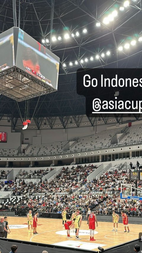 Dukungan untuk Timnas Basket Indonesia