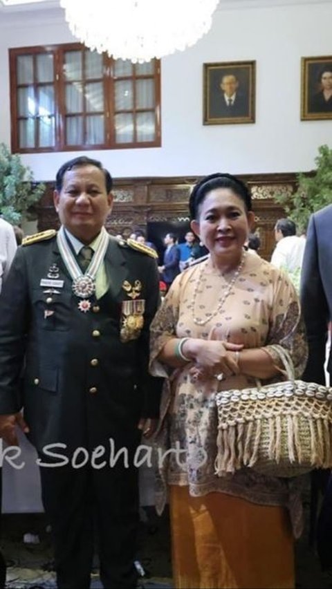 Foto Bareng, Begini Kata-kata Spesial Titiek Soeharto ke Prabowo yang Berpangkat Jenderal