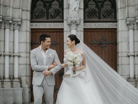 Satu Bulan Nikah Umumkan Kehamilan Anak Pertama, Intip Perjalanan Cinta Jonathan Christie dan Shanju