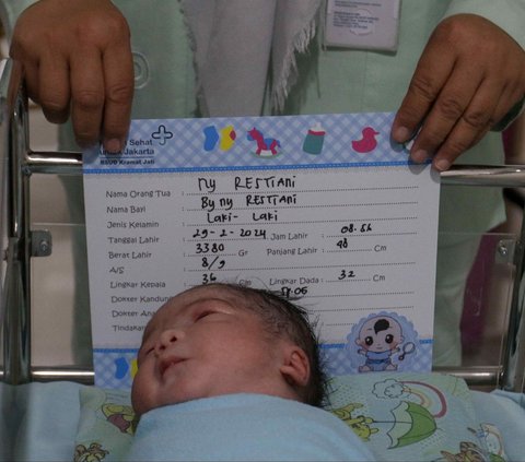 FOTO: Spesial, Dua Bayi Lucu Ini Terlahir di Hari Kabisat 29 Februari: Siap-Siap Rayakan Ultah 4 Tahun Sekali