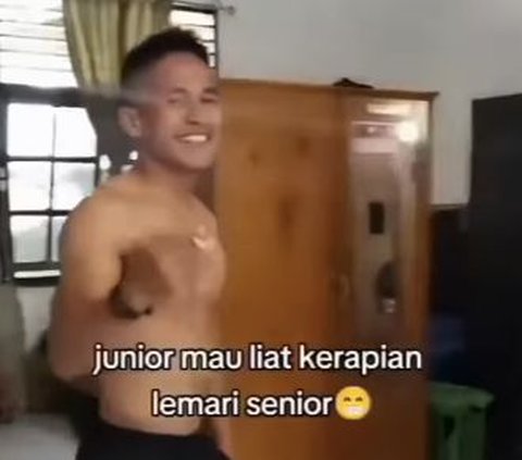 Momen Prajurit TNI Minta Lihat Isi Lemari Seniornya, Dalamnya Mengejutkan hingga Disebut Idaman Banjir Pujian