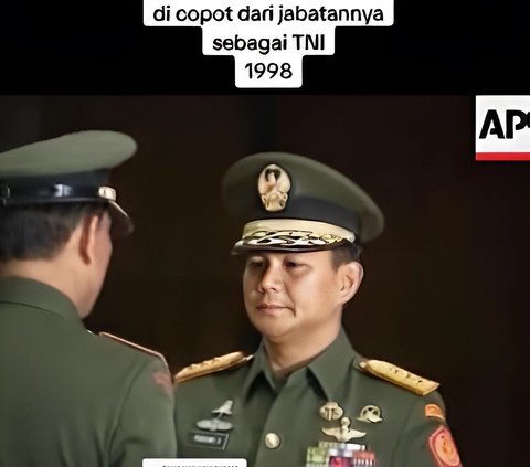 Now Becoming a 4-Star General, Here's the Moment Prabowo was Dismissed from the Indonesian National Army in 1998