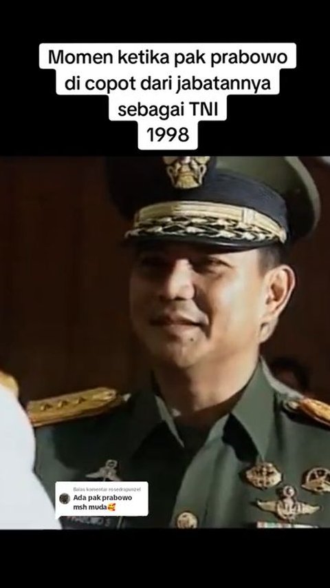 Now Becoming a 4-Star General, Here's the Moment Prabowo was Dismissed from the Indonesian National Army in 1998