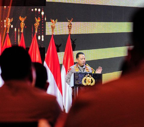 Kapolri Tekankan Persatuan-Kesatuan Modal Utama Wujudkan Indonesia Emas 2045 di Rapim Polri