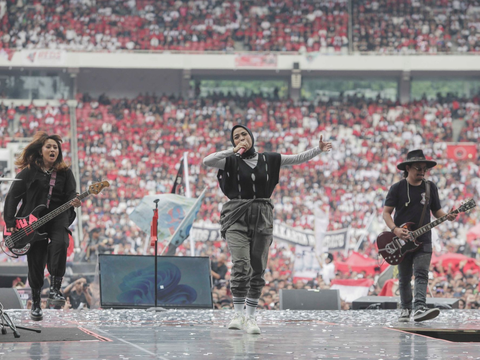FOTO: Deretan Musisi Tanah Air yang Meriahkan Konser Salam Metal di Stadion Utama Gelora Bung Karno