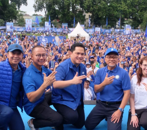 Erick Thohir Ikut Kampanye, PAN Targetkan Kota Bogor jadi Lumbung Suara Pemilu 2024