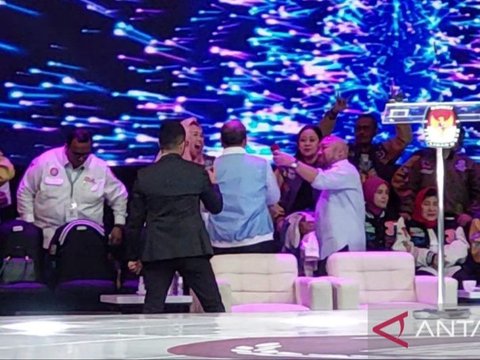 Momen Akrab Puan Maharani Bersama Didiet Prabowo di Debat Terakhir