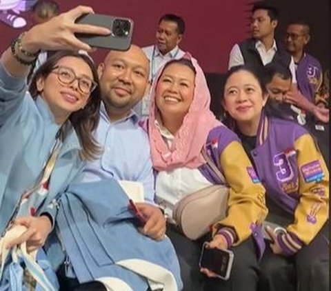 Momen Langka di Balik Layar Debat Capres Pamungkas, Anak-Cucu Presiden RI Foto Bersama