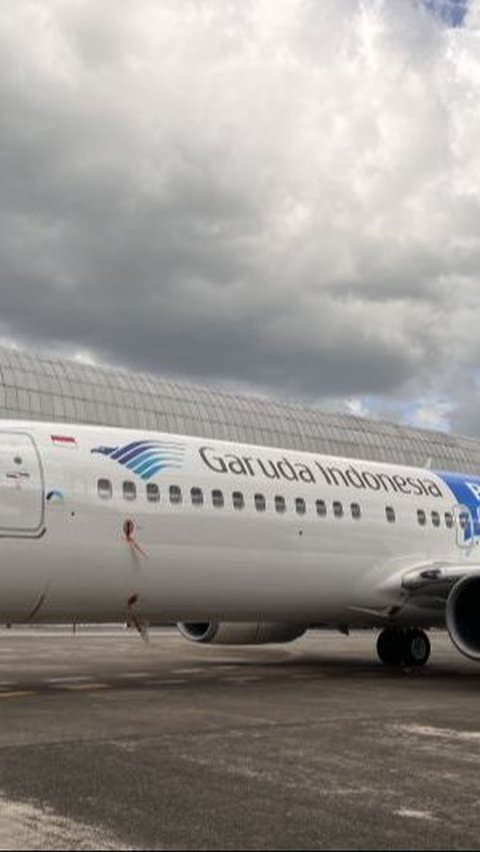 Demi Promosikan Wisata Olahraga, Garuda Indonesia Rela Pesawatnya Dicat Warna Biru