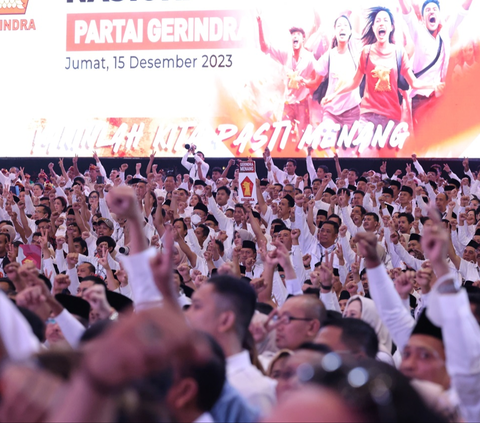 Besok Gerindra HUT ke-16, Perayaan Potong Tumpeng dan Doa Bersama di Rumah Prabowo