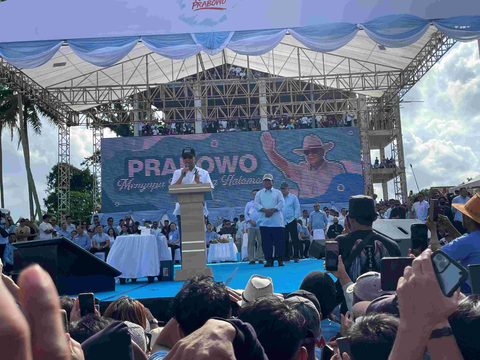 Pulang Kampung, Prabowo: Kapan Lagi Ada Putra Minahasa Masuk Istana