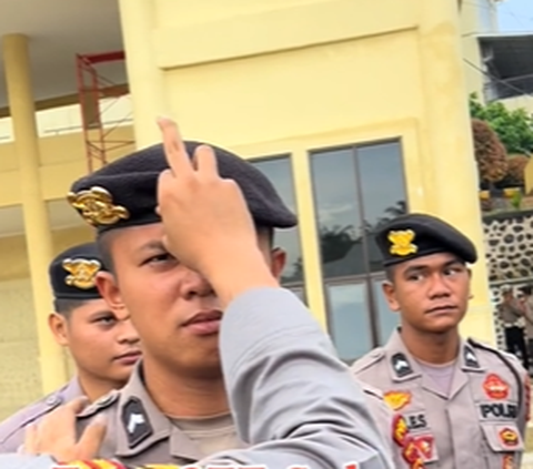 Lihat Baret Seperti Tempe, Komandan Razia Polisi Remaja yang Akan IBL 'Kau Jangan Ganteng Sendiri'