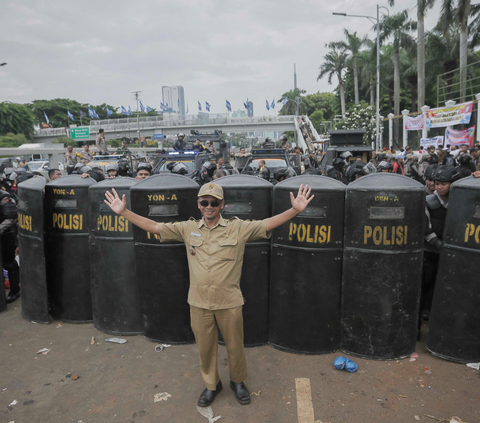 Demo Asosiasi Kepala Desa di DPR Hari Ini, 2.730 Personel Kepolisian Dikerahkan