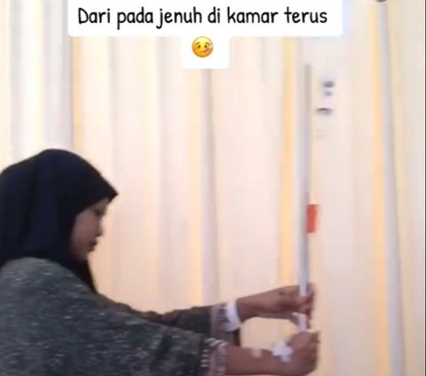 Berbanding 180 Derajat, Wanita Ini Bagikan Momen Kesendiriannya saat Dirawat di RS, Pasien Sebelah Ramai Dijenguk