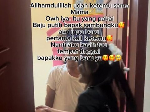 Wanita Ini Beri Kejutan Orang Tua Pulang Tanpa Kabar Setelah Merantau 7 Tahun Lebih, Bikin Haru