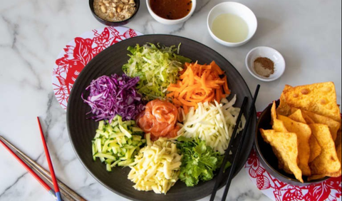 9. Yu Sheng: Salad Keberuntungan