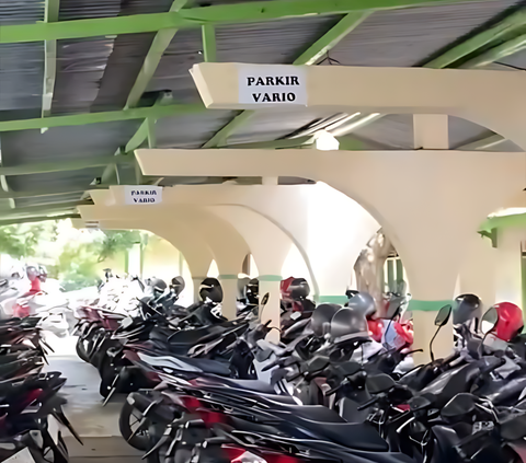 Viral! School Creates Special Parking for Students According to Their Motorcycle Brands, Wrong Parking Results in Flat Tires, Netizens: Which Side is Supra Geter?