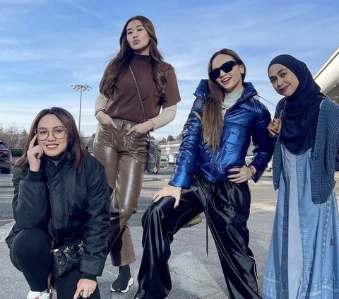 10 Gaya Ootd Ria Ricis Disebut Kebanting dengan Artis Lain Saat Liburan Bareng ke Eropa