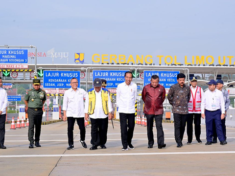 Jokowi Resmikan Jalan Tol Trans Sumatera Seksi Tebing Tinggi-Indrapura-Lima Puluh