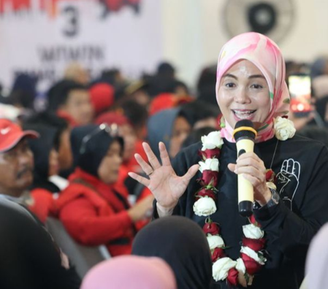 Siti Atikoh Hadiri Peringatan Isra Miraj di Serang, Ganjar Didoakan Jadi Presiden