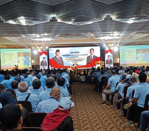 Ribuan Purnawirawan TNI/Polri Deklarasi Dukung Prabowo-Gibran, Pede Menang Satu Putaran