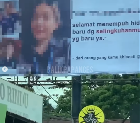 Woman's Revenge Admits to Being Cheated on, Congratulates Lover on Roadside Billboard