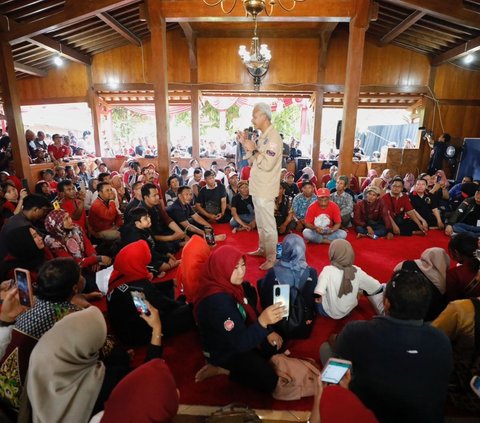 Petani di Grobogan: Pilpres Lalu Kami Pilih Jokowi, Kini Giliran Dukung Ganjar-Mahfud