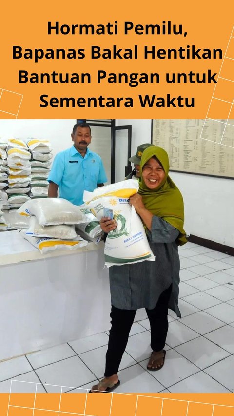 Hormati Pemilu, Bapanas Bakal Hentikan Bantuan Pangan untuk Sementara Waktu