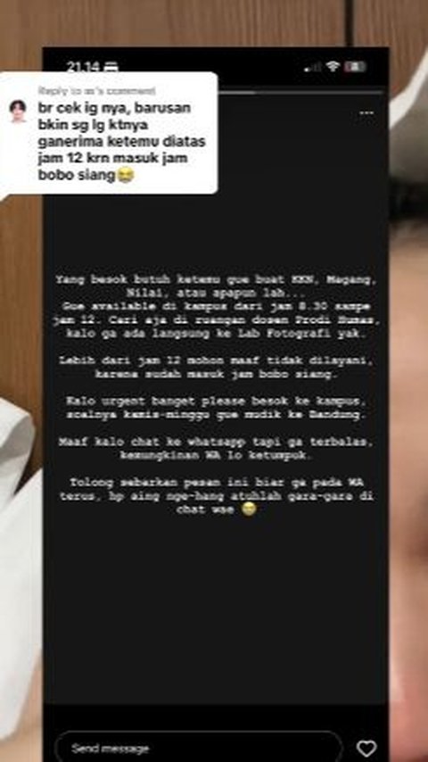 Punya Kakak Kandung Dosen, Wanita Ini Ceritakan Sisi Absurd Kakaknya 'Tolak Mahasiswa Karena Masuk Jam Bobo Siang'