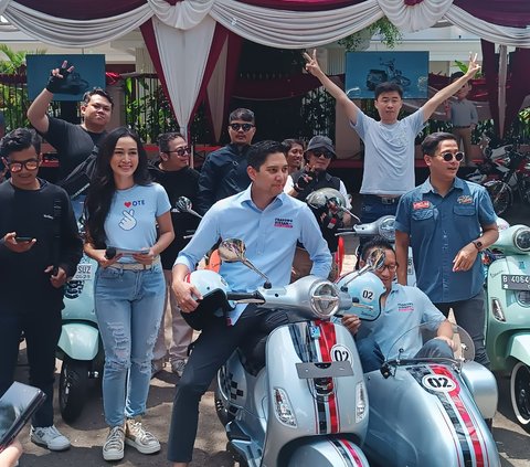 Didukung Komunitas Rainbow Moto Builder, Prabowo-Gibran Dapat NFT Berupa Vespa untuk Kampanye