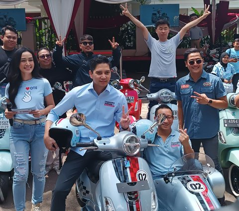 Didukung Komunitas Rainbow Moto Builder, Prabowo-Gibran Dapat NFT Berupa Vespa untuk Kampanye