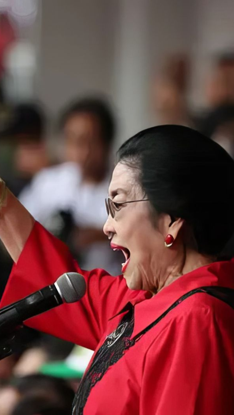 <br>Megawati Bawa Kertas soal UU Pemilu: Presiden dan Menteri Tidak Boleh Gunakan Fasilitas Negara