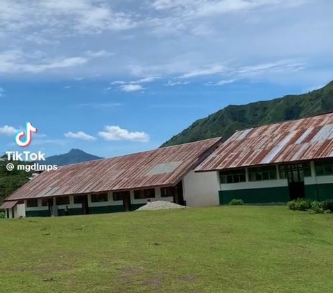 Viral Potret Sekolah Dasar dengan Pemandangan Indah di Tana Toraja, Bikin Betah
