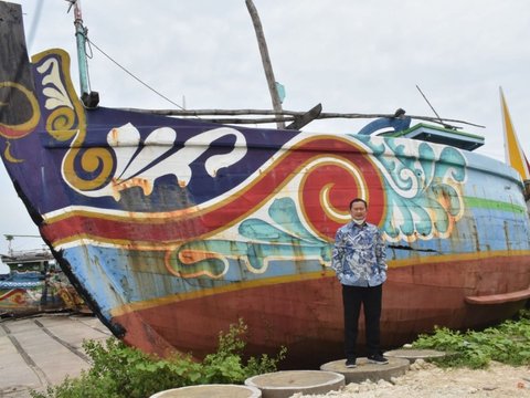 Puluhan Tahun Lalu Selamatkan Penumpang Kapal Van der Wijck, Begini Proses Pembuatan Perahu Ijon-Ijon Lamongan