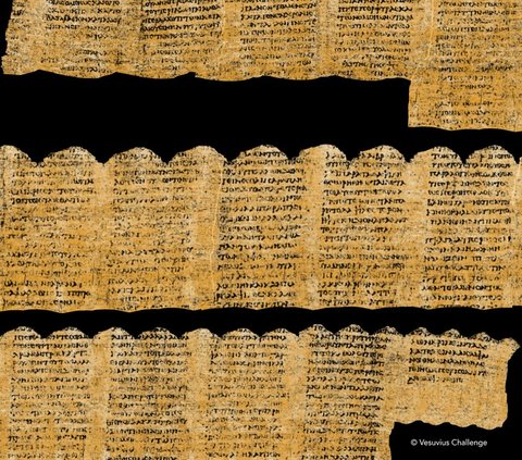 Teknologi ini Jadi Penyelamat Gulungan Teks Kerajaan Romawi Berusia 2000 Tahun yang Masih Misterius, Isi Naskahnya di Luar Dugaan