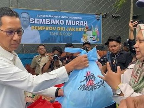 Controversy over Cheap Staple Food from DKI Jakarta Provincial Government using Light Blue Bags, Cak Imin: No Shame!