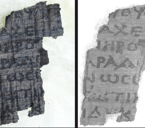 Teknologi ini Jadi Penyelamat Gulungan Teks Kerajaan Romawi Berusia 2000 Tahun yang Masih Misterius, Isi Naskahnya di Luar Dugaan