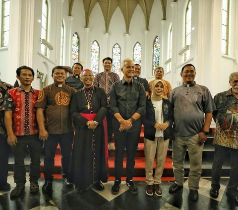 Ganjar Dialog dengan Keuskupan Bogor Demi Bangun Indonesia Adil dan Makmur