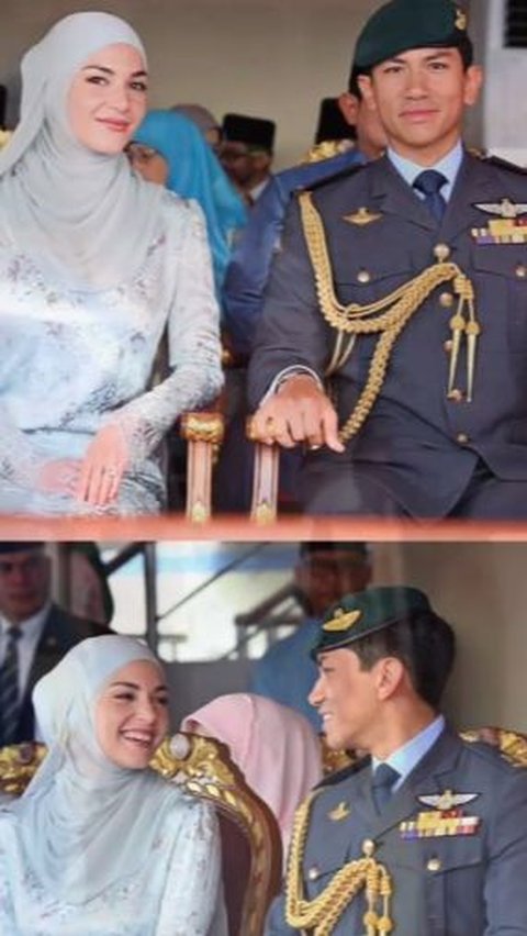 Cantiknya Anisha Rosnah Istri Pangeran Mateen Dampingi Suami di Acara Kenegaraan, Benar-benar Wanita Idaman